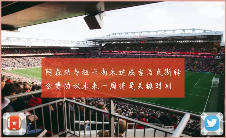 阿森纳与纽卡尚未达成吉马良斯转会费协议未来一周将是关键时刻